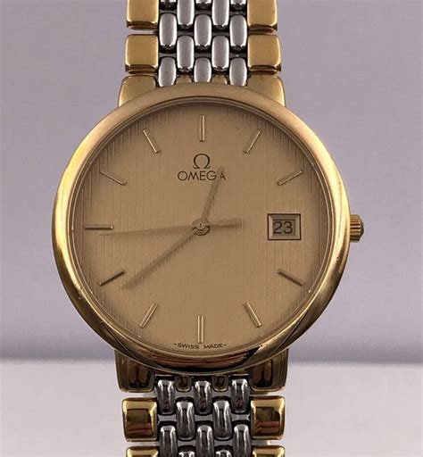 omega deville quartz 1980 price|omega de ville quartz watch.